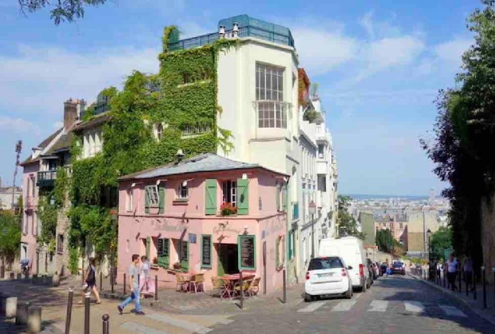 Amelie Poulain Studio In Heart Of Montmartre Paryż Zewnętrze zdjęcie